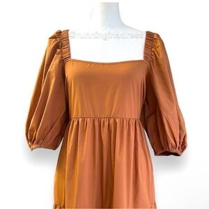Mink pink size XXl caramel gorgeous dress.